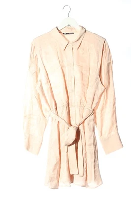 ZARA Robe chemisier Dames Robe T EU 40 crème style décontracté - Photo 1/4