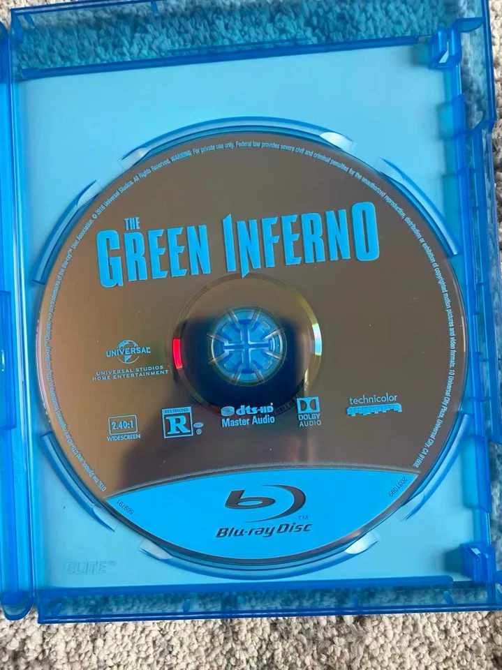 The Green Inferno Blu-ray (Eli Roth’s Director’s Cut) – Horror Cannibal Cult Fil - Image 3 of 3