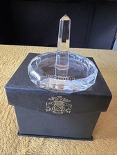Oleg Cassini Crystal Ring Holder In It’s Original Box Excellent Condition