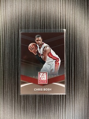 2014-15 Panini Donruss Basketball Chris Bosh #53 Elite Heat