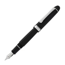 Platinum 3776 Century Fountain Pen in Black Diamond w/ Rhodium Trim - 14K Broad