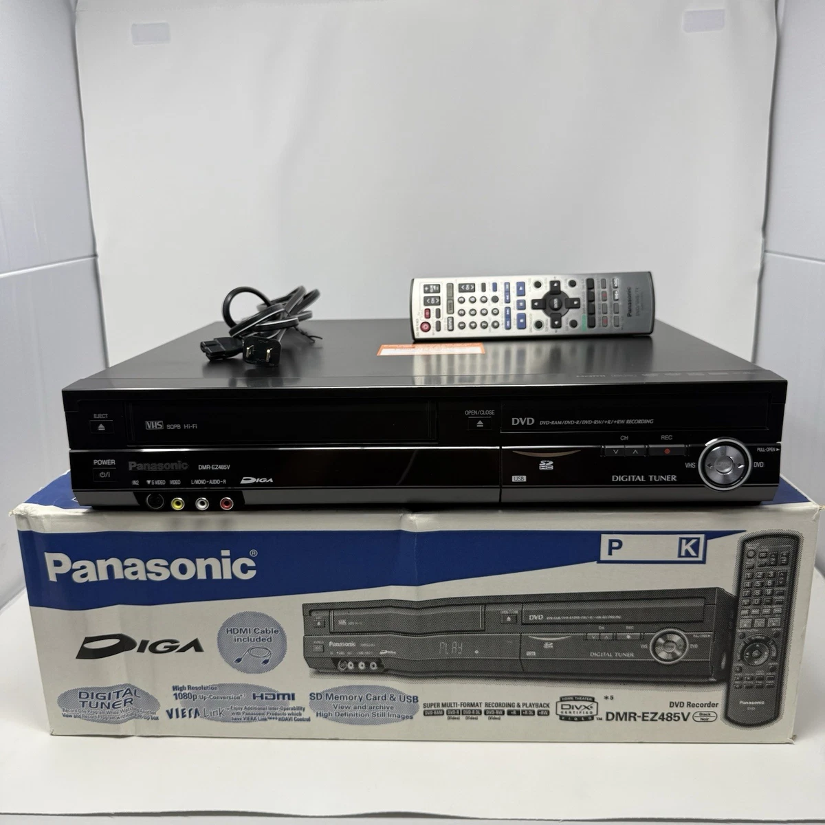 Panasonic VCR DVD & Blu-ray Players for sale - eBay