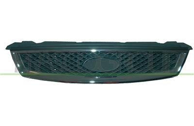 Grille centrale Ford Focus brisée ? Remplacez-la par ce modèle gris foncé chromé