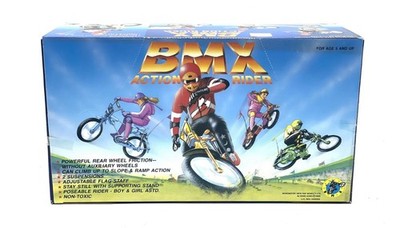 VINTAGE NEW RAY BMX Action Rider Vintage 80s 12 Rider In Store Display!!LF