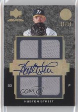 2007 Black Prodigious Materials Spectrum Gold 3/10 Huston Street #PR-HS Auto 0a1