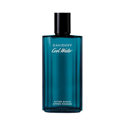 Davidoff Cool Water Aftershave Splash for Men with Notes of Coriander, Mint, Lav