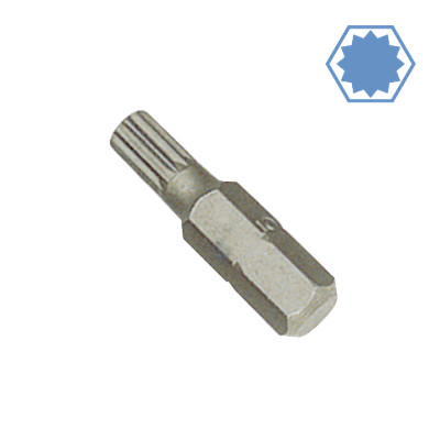 Spline Bit M8 Vielzahn Bit 1/4 Zoll aus S2 Stahl von
