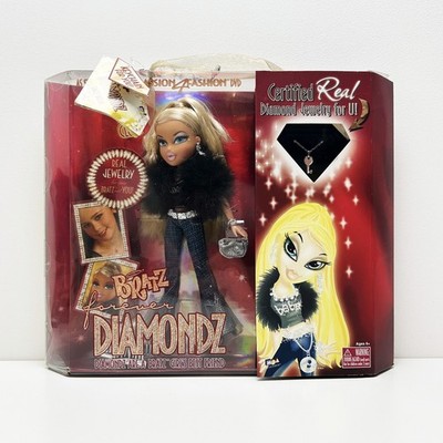 BRATZ DOLL Forever Diamondz CLOE Schlüsselanhänger, Schmuck & Zertifikat - NEU & VERSIEGELT