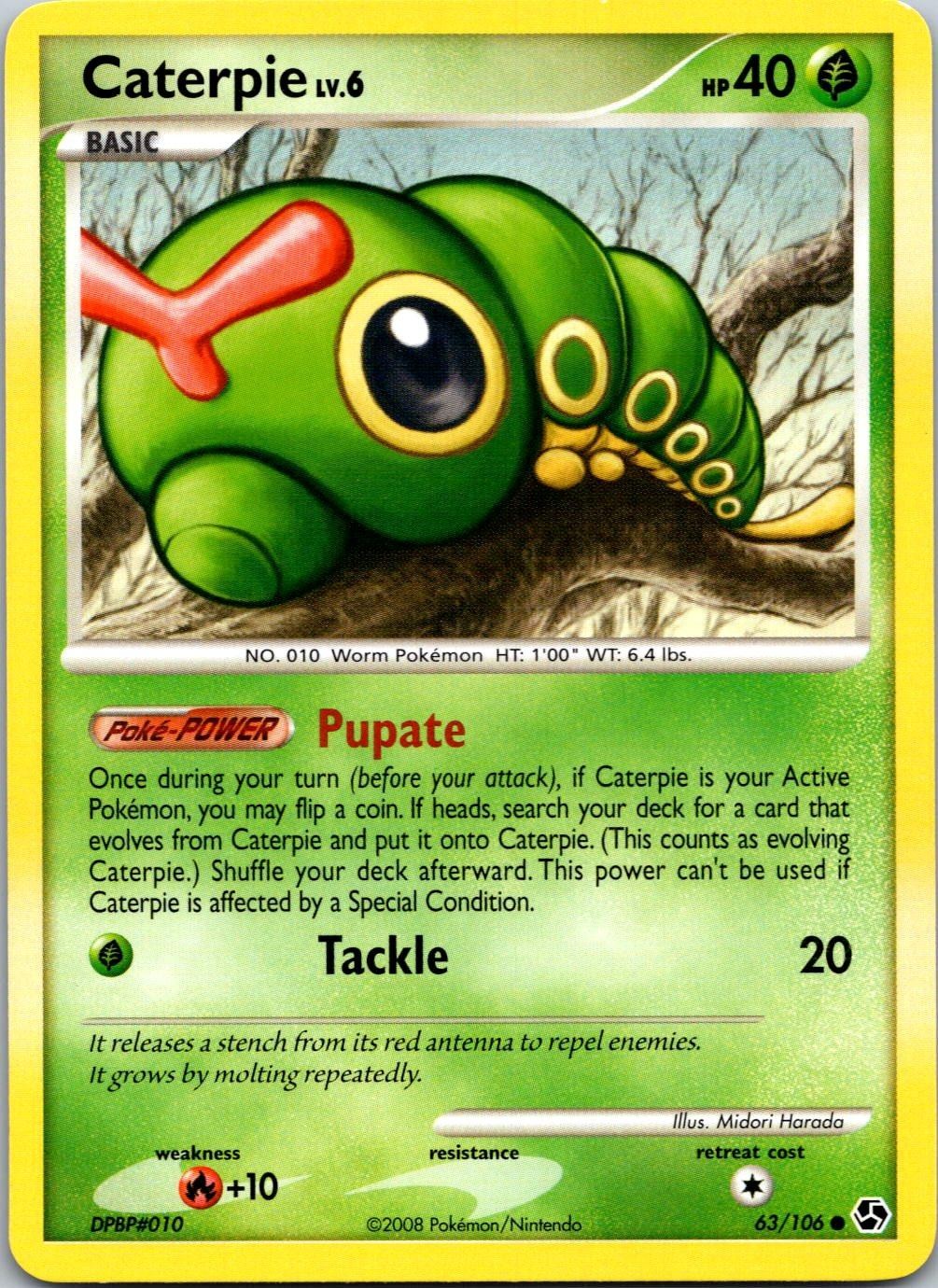CATERPIE - 63/106 - GREAT ENCOUNTERS - - LP