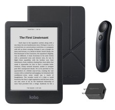 Kobo Clara BW eReader with SleepCover Black Remote Page Turner Bundle