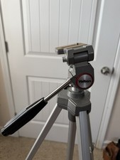 Velbon VE-3 Aluminum Professional Adjustable Tripod 22"- 60" Camera Video Photo