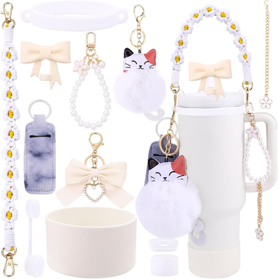 #ad 11PCS Stanley Cup Accessories Set for Stanley Cup 30Oz 40Oz Tumbler Including Wa $11.77