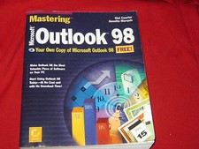 PAPERBACK MASTERING MICROSOFT OUTLOOK 98 BY GINI COURTER ANNETTE MARQUIS