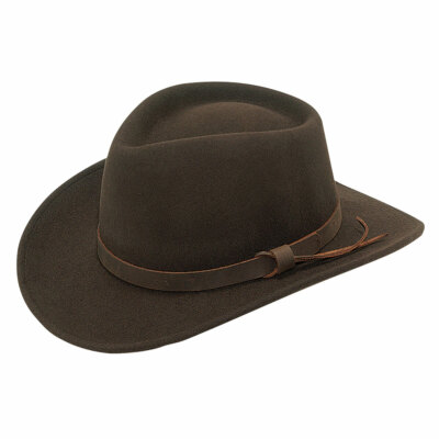 Twister Men's  Durango Crushable Wool Brown Hat 7211202