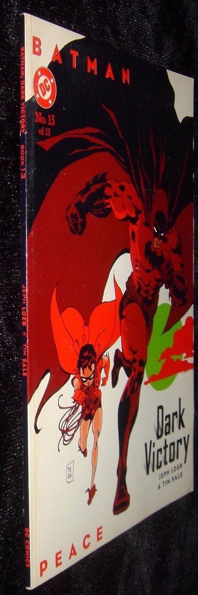 Batman Dark Victory 2000 No 13 Peace Jeph Loeb Tim Sale DC Comics