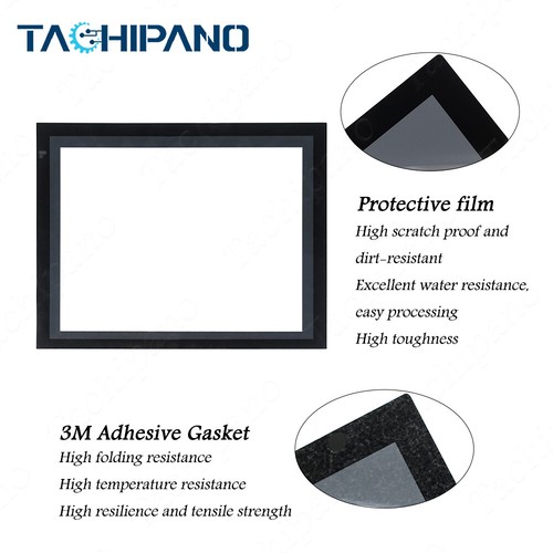 NS12-TS00 NS12-TS00-V1 Touch Panel for Omron NS12-TS00-V2 Screen with Overlay - Picture 6 of 6