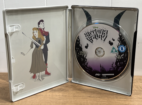 Disney Sleeping Beauty Blu-Ray Zavvi Mondo Steelbook - Picture 12 of 14