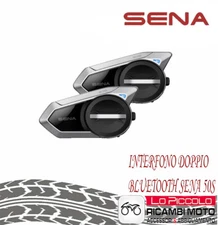 Bluetooth Dual Intercom SENA 50S-01D - 5 Voice Commands 8 Languages + Mesh 2.0