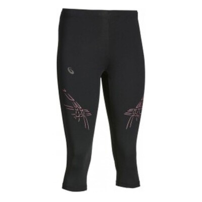 ASICS Ladies Stripe Knee Tight Damen Laufhose 3/4 Capri Running