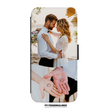 Personalised Flip Wallet Phone Case Cover Printed Custom Photo Picture Collage