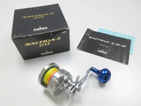 Daiwa Saltiga Z20 quick shift round knob Bait Reel Fishing /AS3302