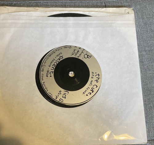 The Cure Primary 7 Inch Vinyl Single Uk First Edition 1981 - Picture 2 of 4