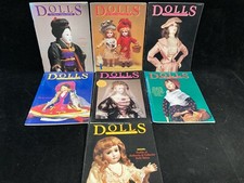 DOLLS, THE COLLECTOR'S MAGAZINES, LOT OF 7, 1984-1985