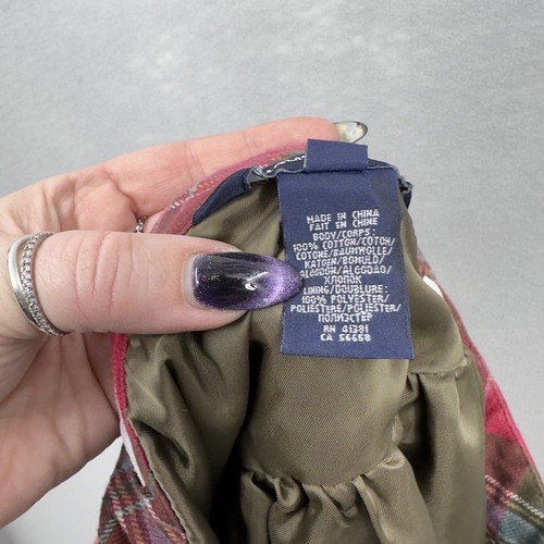 Polo Ralph Lauren Skirt Kids Girls 6X Tartan Plaid Pink Buckle Strap Preppy y2k - Picture 11 of 12