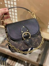 beat shoulder bolsa 18 with horse and carriage print