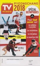 2018 OLYMPICS Scott Moir Tessa Virtue ALEX HARVEY TV Hebdo CAROLINE DHAVERNAS
