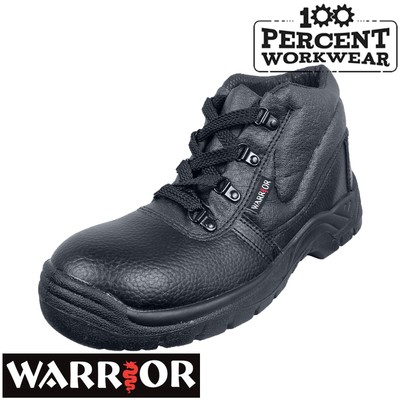 warrior steel toe cap boots