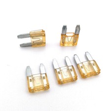 5 Amp Mini Fuse,5Amp Blade Automotive Fuse for Car Truck 20PCS