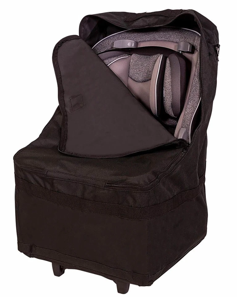 J L Childress Sac De Voyage Avec Roues Pour Siège Auto Wheelie - Noir - Photo 2/4