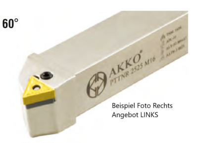 Akko PTTNL 3232 P22C Klemmhalter Drehstahl 32x32 für TNMG 2204..