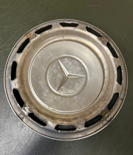 Mercedes 14" / Zoll Radkappe W123 W114 W115 etc. Oldtimer Retro Vintage in gelb - Bild 6 von 8
