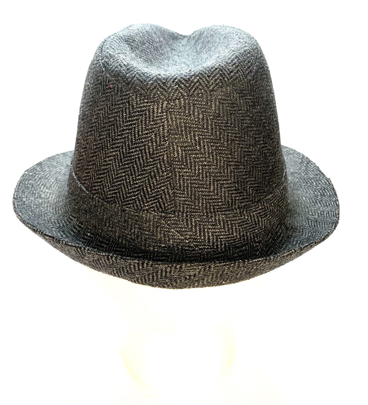 Gray Wool Fedora Hat. Size Large. - image 5