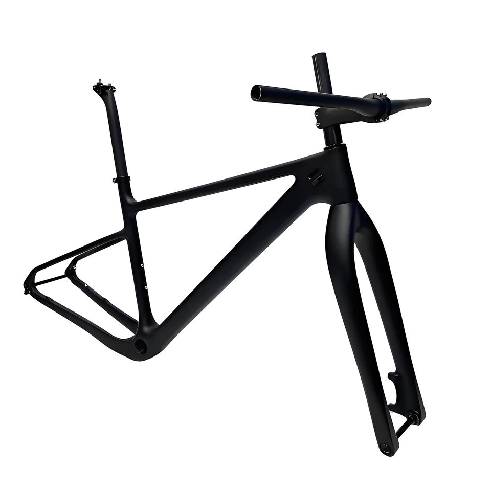 AIRWOLF T1100 Carbon MTB Frame 29er Boost Hardtail Frameset & Fork+Seatpost+Bar - image 4 of 4