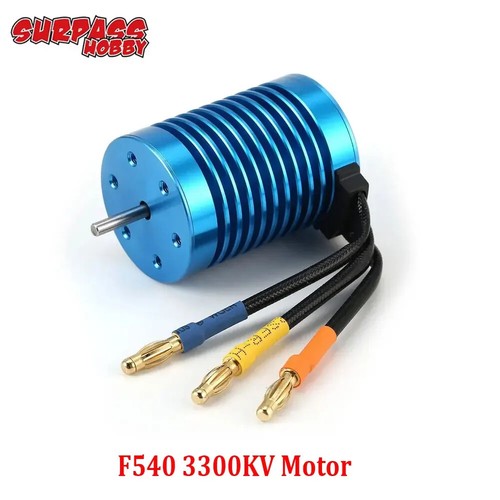 Surpass Hobby F540 Brushless Motor 3000-4370KV 3,175mm Welle 45A Regler 1/10 RC Auto - Bild 26 von 32