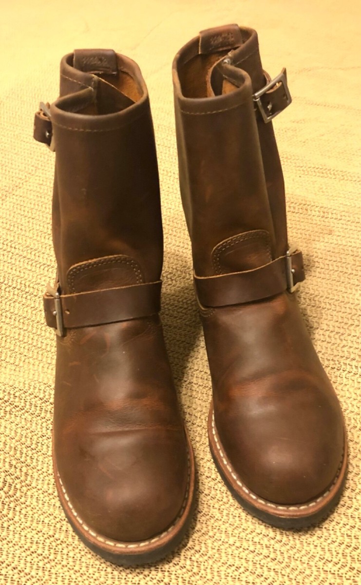 Red Wing 3356 Short Engineer Copper Rough & Tough Boots Women 7 B