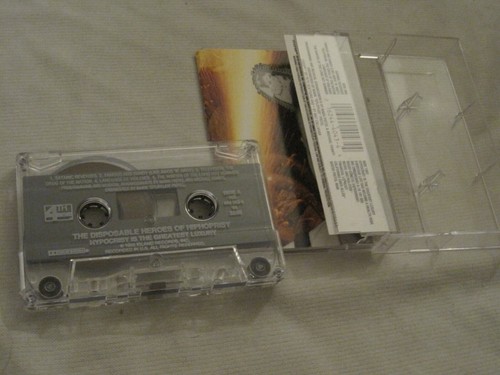THE DISPOSABLE HEROES OF HIPHOPRISY Hypocrisy Is The Greatest Luxury CASSETTE - Picture 3 of 3