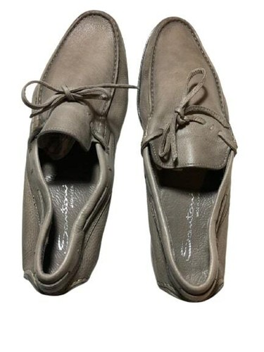 Santoni Boat Shoes Made in Italy 11 D 