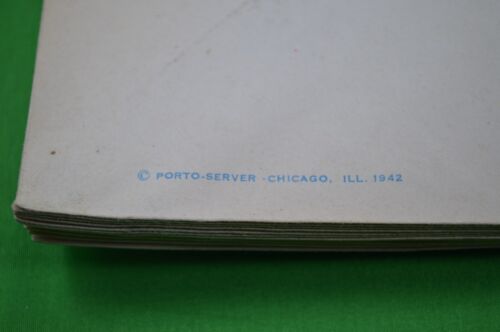 12 buste vuote vintage seconda guerra mondiale cartone animato, jeep esercito, paracadute, cannoniere, 1942, design 3 - Foto 5 di 5