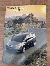 2006 CITROEN C4 PICASSO RANGE BROCHURE