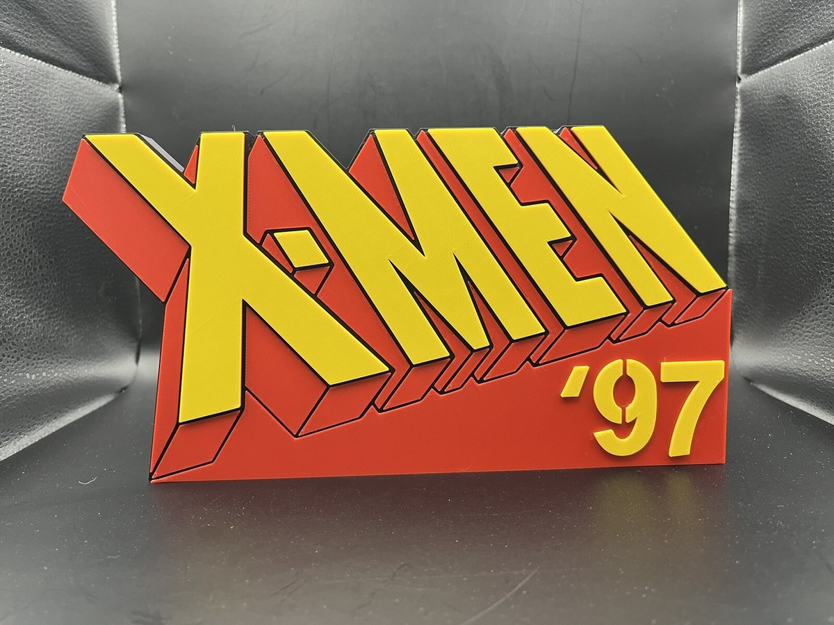 X-Men 97 Logo Sign Display | 3D Wall Desk Shelf Art | eBay