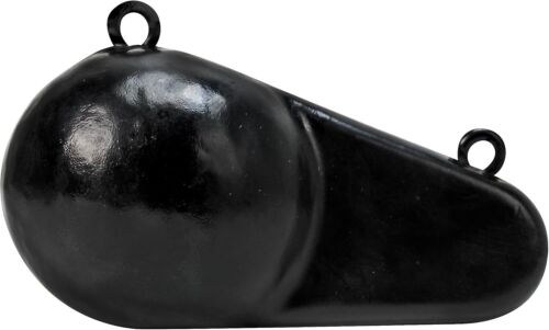Extreme Max 3006.6619 Coated Keel-Style Downrigger Weight - 6 lbs.,Black