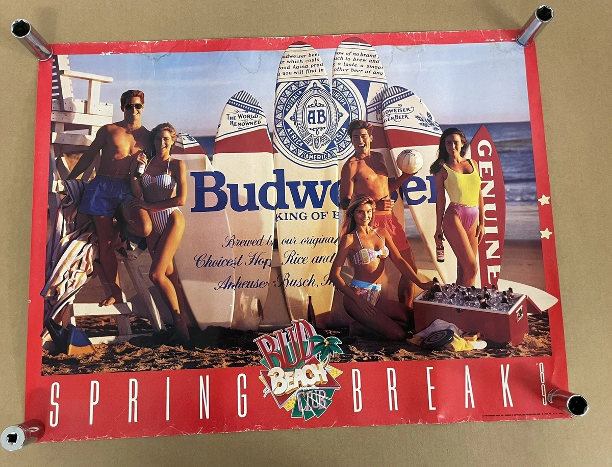 Beer Surfboard In Collectible Budweiser Signs & Tins for sale | eBay