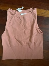 NWT Avocado Gaia Sports Bra XS/S Made in USA $65