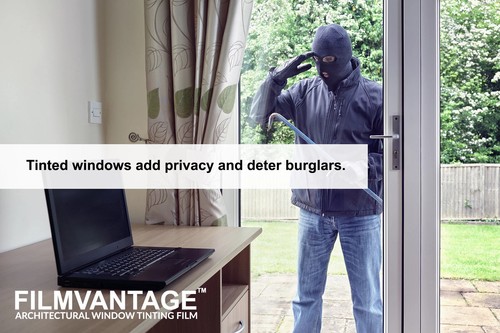 One Way Mirror Window Film Solar Tint Reflection Heat Privacy Home Office Stick - Picture 14 of 22