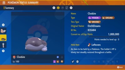 6iv Lucido Cloyster | Pokemon Scarlatto E Viola | Lucido O Non Lucido - Foto 4