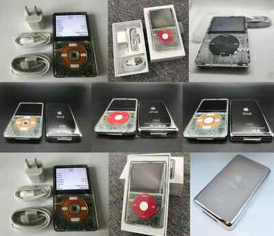 New Apple iPod Classic Video Gen 5th 5.5 256GB/512GB/1TB Clear SSD